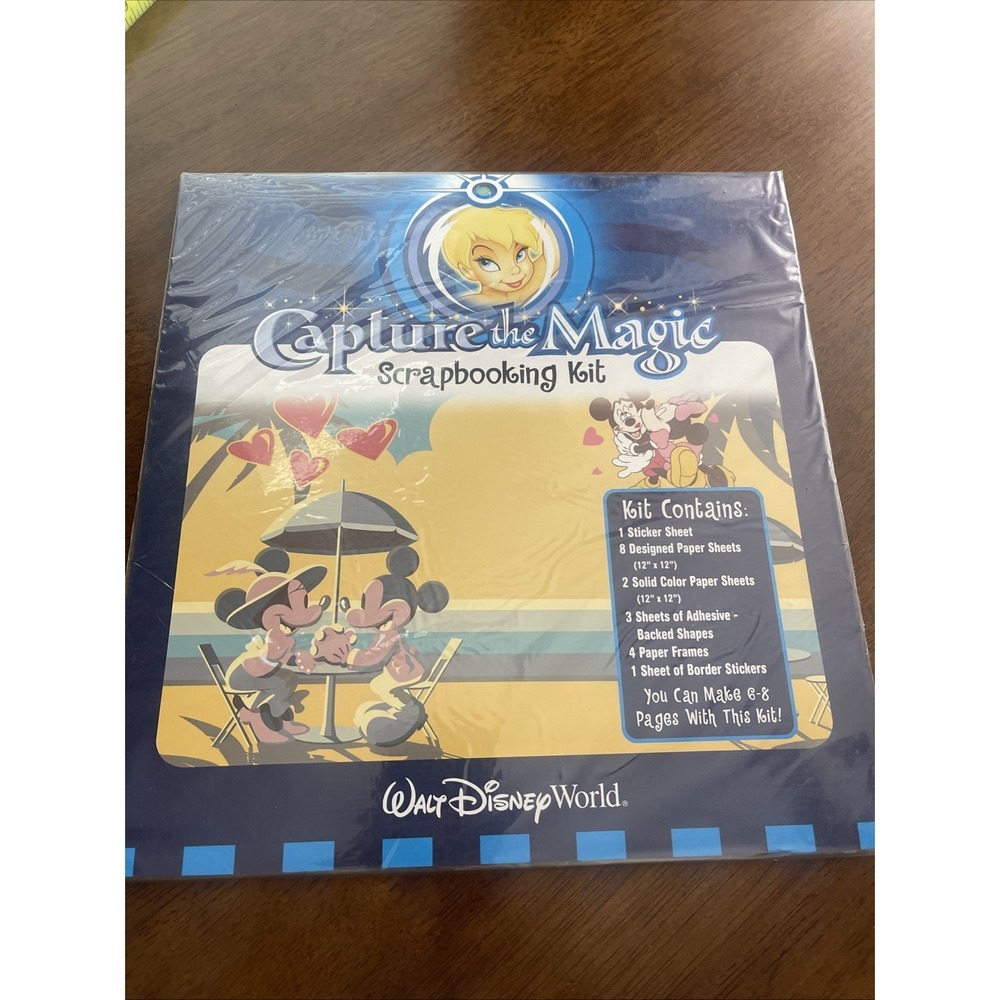 Walt Disney World Scrapbooking Kit Capture The Magic Mickey Minnie Love